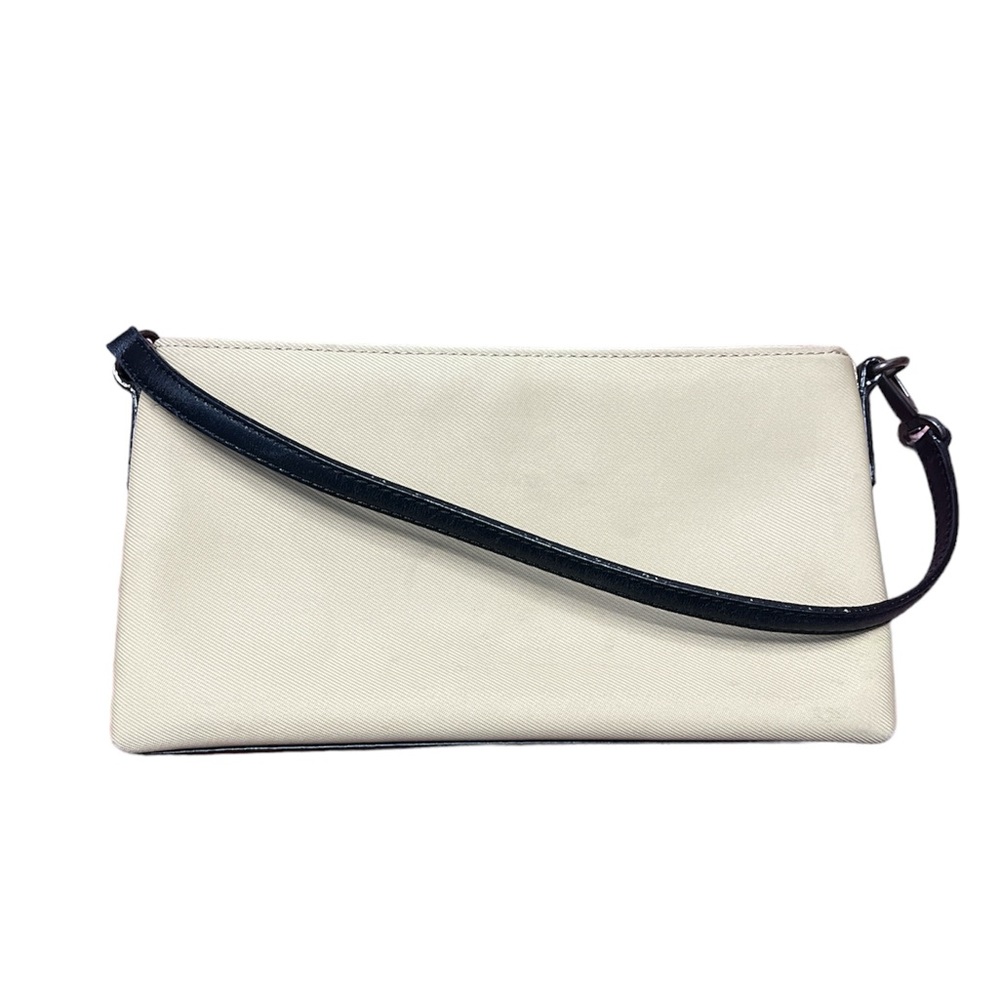 Coach Vintage Khaki and Black Leather Small Purse